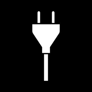 Sähkölaite ikoni, pistoke