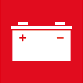 Lyijyakku ikoni, akku