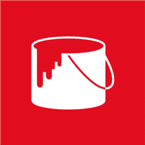 Maali ikoni, maaliämpäri