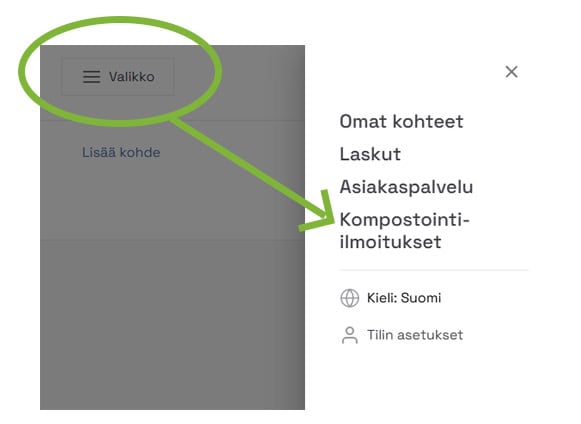 Kompostointi-ilmoitus verkkoasioinnissa kompostointi-ilmoitus verkkoasioinnissa